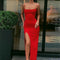 Women Summer Sexy Bodycon Dress Lady Sexy Spaghetti Strap Sleeve Split Solid Color Sheath Dress Vestidos.